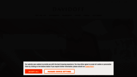 What Zinodavidoff.com website looked like in 2022 (2 years ago)