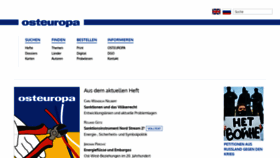 What Zeitschrift-osteuropa.de website looked like in 2022 (2 years ago)