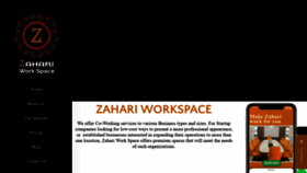 What Zahariworkspace.com website looked like in 2022 (2 years ago)