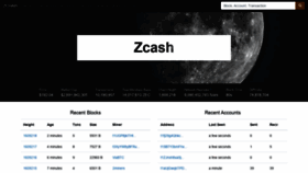 What Zcha.in website looked like in 2022 (2 years ago)