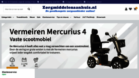 What Zorgmiddelenaanhuis.nl website looked like in 2022 (2 years ago)
