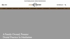 What Zendentistrynyc.com website looked like in 2022 (2 years ago)