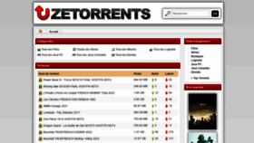 What Zetorrents.tv website looked like in 2022 (2 years ago)