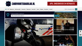 What Zandvoortsdagblad.nl website looked like in 2022 (1 year ago)