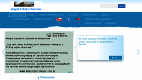 What Zsbarcin.pl website looked like in 2022 (1 year ago)