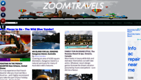 What Zoom-travels.com website looked like in 2022 (1 year ago)