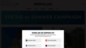 What Zoovillage.com website looked like in 2022 (1 year ago)