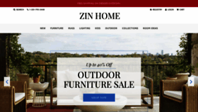 What Zinhome.com website looked like in 2022 (1 year ago)