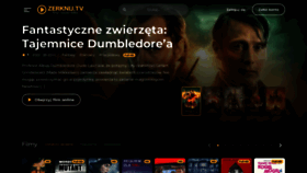 What Zerknij.tv website looked like in 2022 (1 year ago)