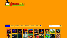 What Zjuegos.com website looked like in 2022 (1 year ago)