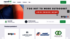 What Zaposli.me website looked like in 2022 (2 years ago)