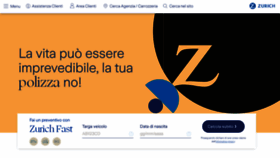 What Zurich.it website looked like in 2022 (3 years ago)