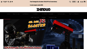 What Zhenduotoys.com website looked like in 2022 (1 year ago)