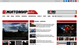 What Zhitomir.info website looked like in 2022 (4 years ago)