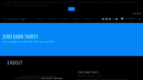 What Zerodarkthirty-movie.com website looked like in 2022 (1 year ago)