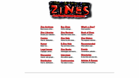 What Zinebook.com website looked like in 2022 (1 year ago)
