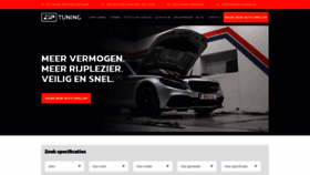 What Ziptuning.nl website looked like in 2022 (1 year ago)
