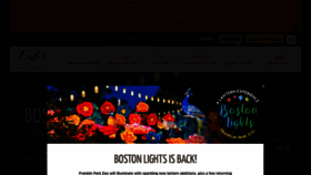 What Zoonewengland.org website looked like in 2022 (3 years ago)