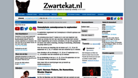 What Zwartekat.nl website looked like in 2022 (1 year ago)