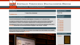 What Zvdd.de website looked like in 2022 (1 year ago)