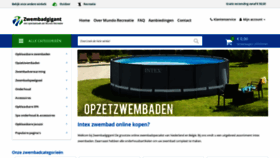 What Zwembadgigant.nl website looked like in 2022 (1 year ago)