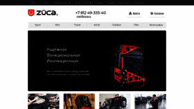 What Zuca.ru website looked like in 2022 (1 year ago)