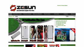 What Zesunsub.com website looked like in 2022 (1 year ago)