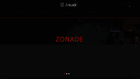 What Zonade.cn website looked like in 2022 (1 year ago)