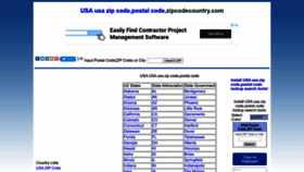 What Zipcodecountry.com website looked like in 2022 (1 year ago)