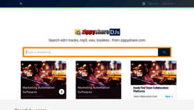What Zippysharedjs.com website looked like in 2022 (1 year ago)