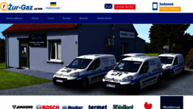 What Zur-gazserwis.pl website looked like in 2022 (1 year ago)