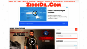 What Ziddidil.com website looked like in 2022 (1 year ago)