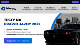 What Zdamyto.com website looked like in 2022 (1 year ago)