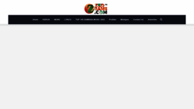 What Zedjams.com website looked like in 2022 (1 year ago)