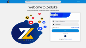What Zedlike.com website looked like in 2022 (1 year ago)