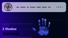 What Zshadowave.com website looked like in 2022 (1 year ago)