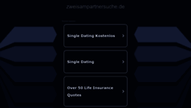 What Zweisampartnersuche.de website looked like in 2022 (1 year ago)