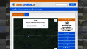 What Zimni-strediska.cz website looked like in 2022 (1 year ago)