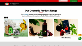 What Zoiccosmetic.com website looked like in 2022 (1 year ago)