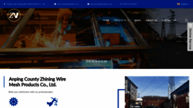 What Znmetalproducts.com website looked like in 2022 (1 year ago)