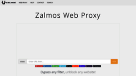 What Zalmos.com website looked like in 2022 (1 year ago)