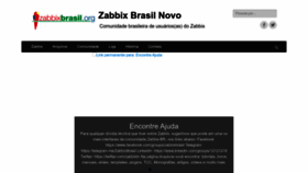 What Zabbixbrasil.org website looked like in 2022 (1 year ago)
