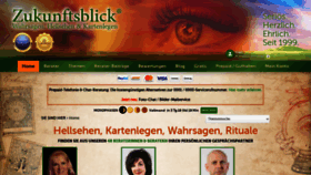 What Zukunftsblick.ch website looked like in 2022 (3 years ago)