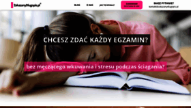 What Zakazanydlugopis.pl website looked like in 2023 (1 year ago)