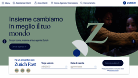 What Zurich.it website looked like in 2023 (2 years ago)