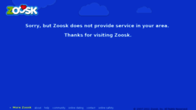 What Zoosk.co.uk website looked like in 2011 (12 years ago)