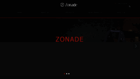 What Zonade.cn website looked like in 2023 (1 year ago)