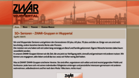 What Zwar-wuppertal.info website looked like in 2023 (1 year ago)