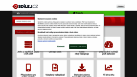 What Zdilej.cz website looked like in 2023 (1 year ago)