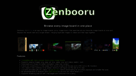 What Zenbooru.org website looked like in 2023 (1 year ago)